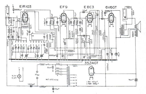 phonola 563 schematic