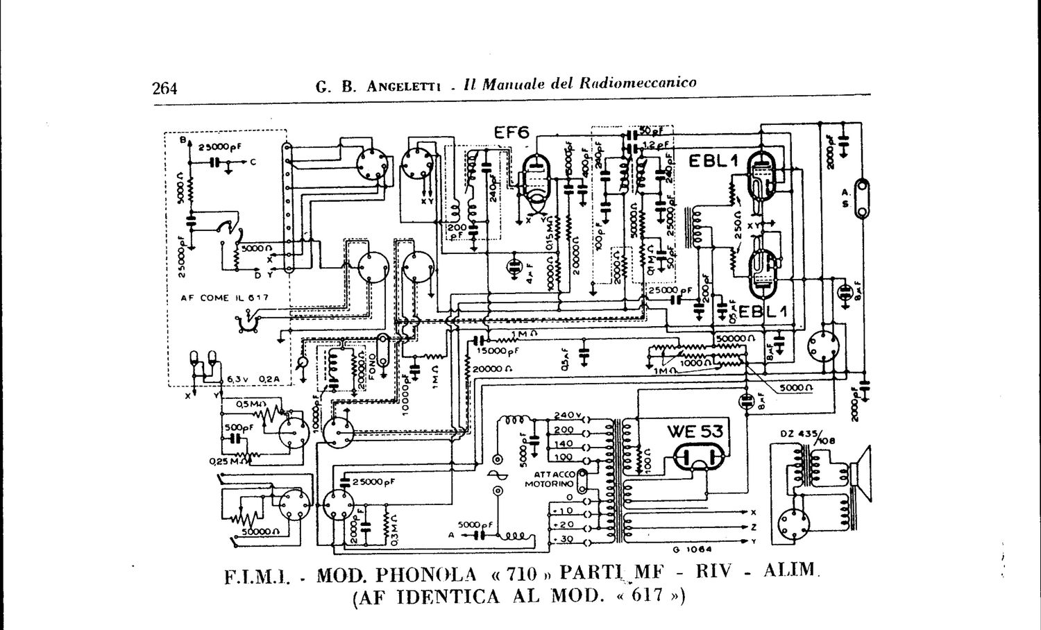phonola 710 schematic
