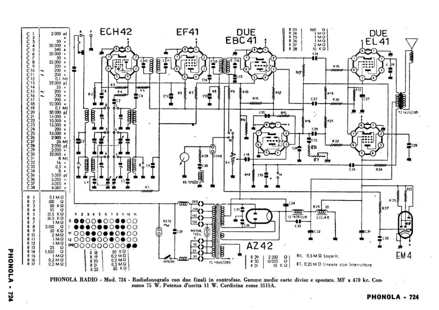 phonola 724