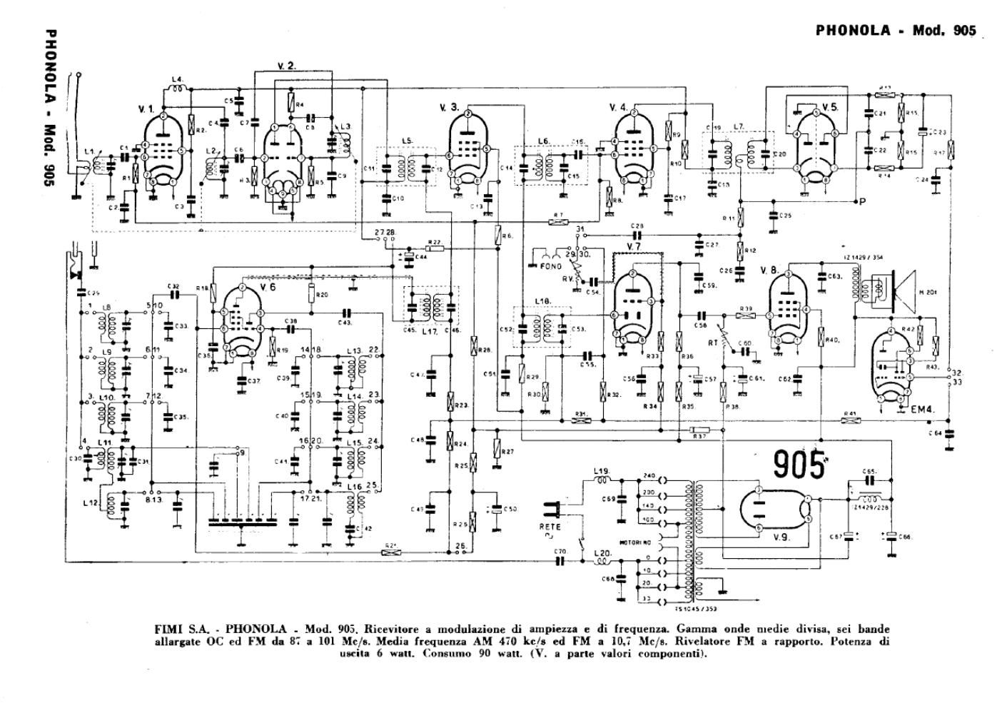 phonola 905 2