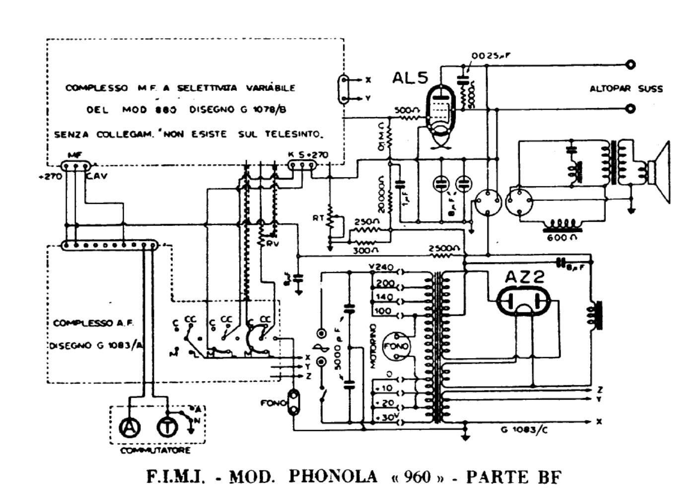 phonola 960 lf unit