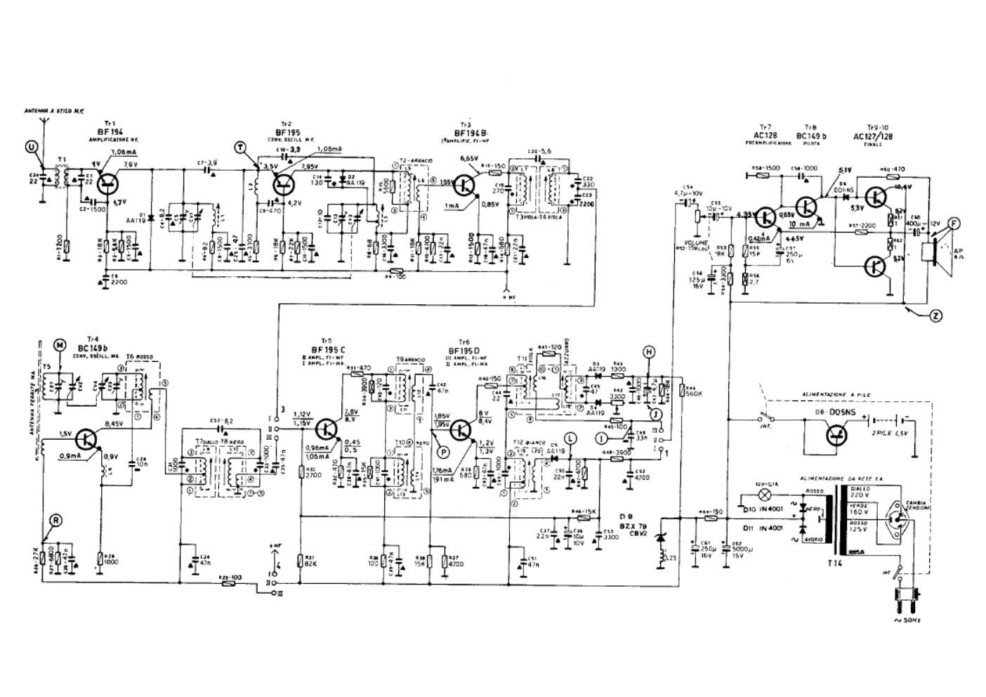 phonola granada schematic