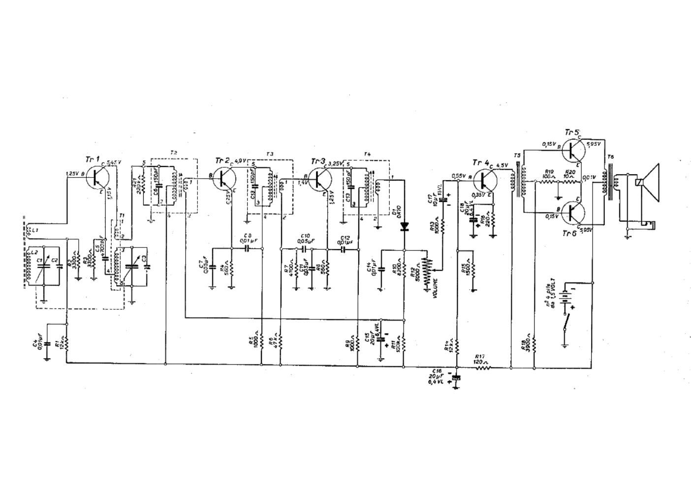 phonola t609 schematic