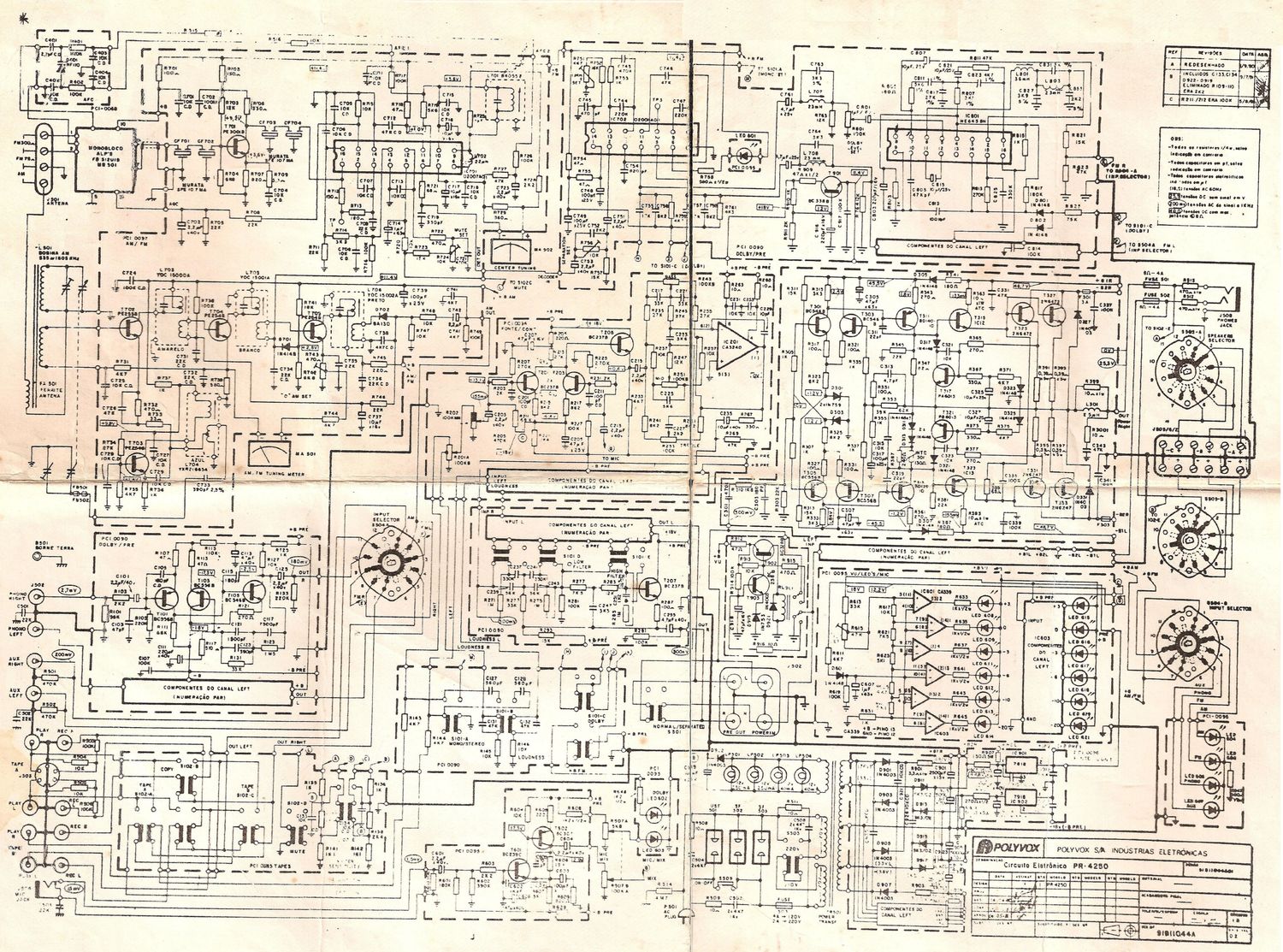 polyvox pr 4250 schematic