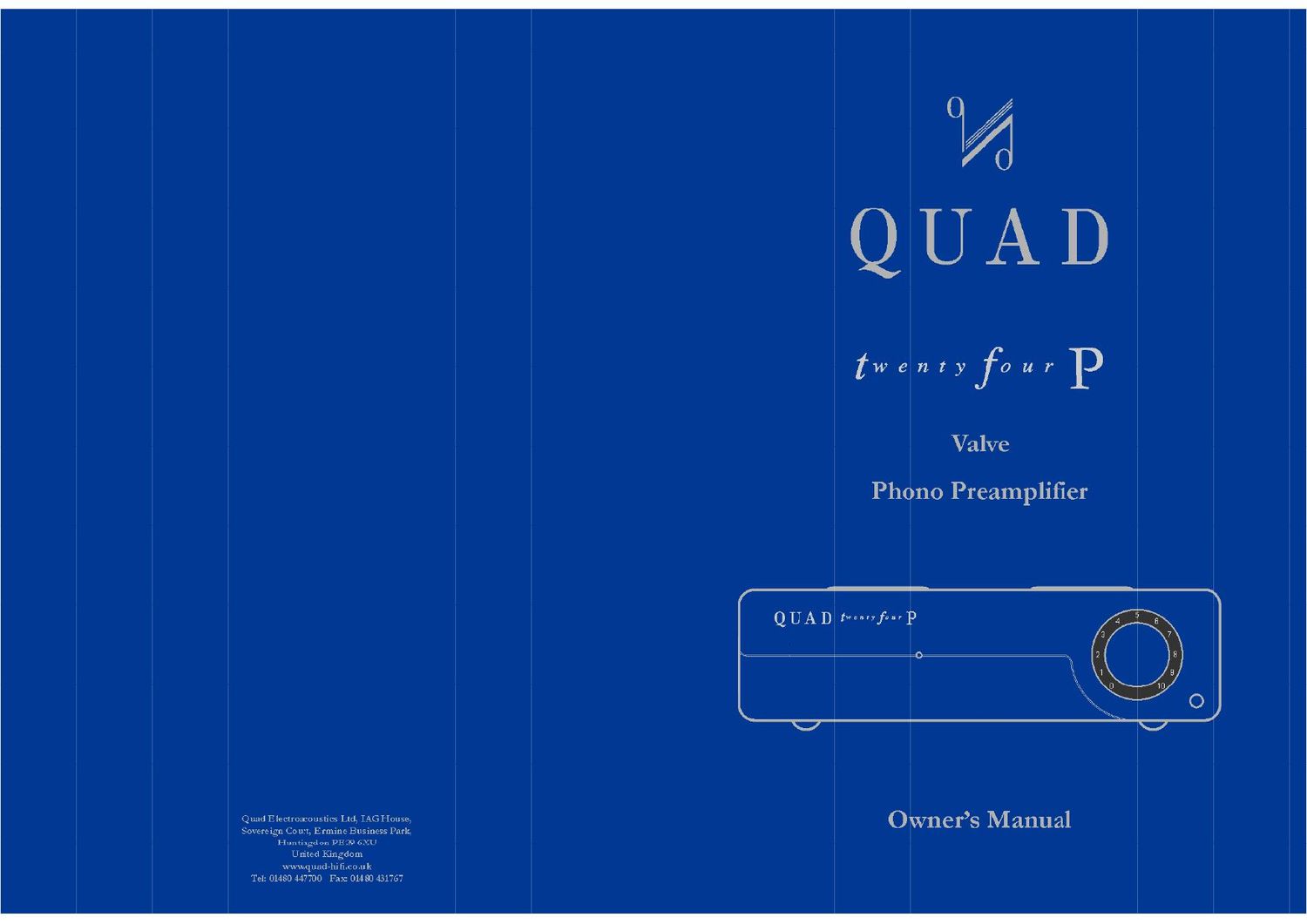 Quad 24 P Owners Manual