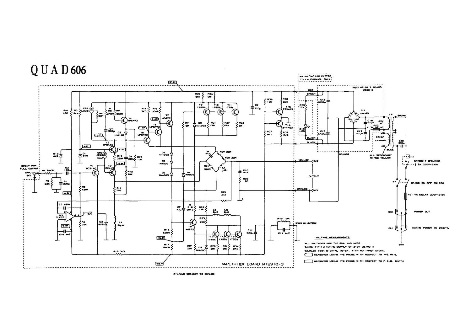 Quad 606 Schematic