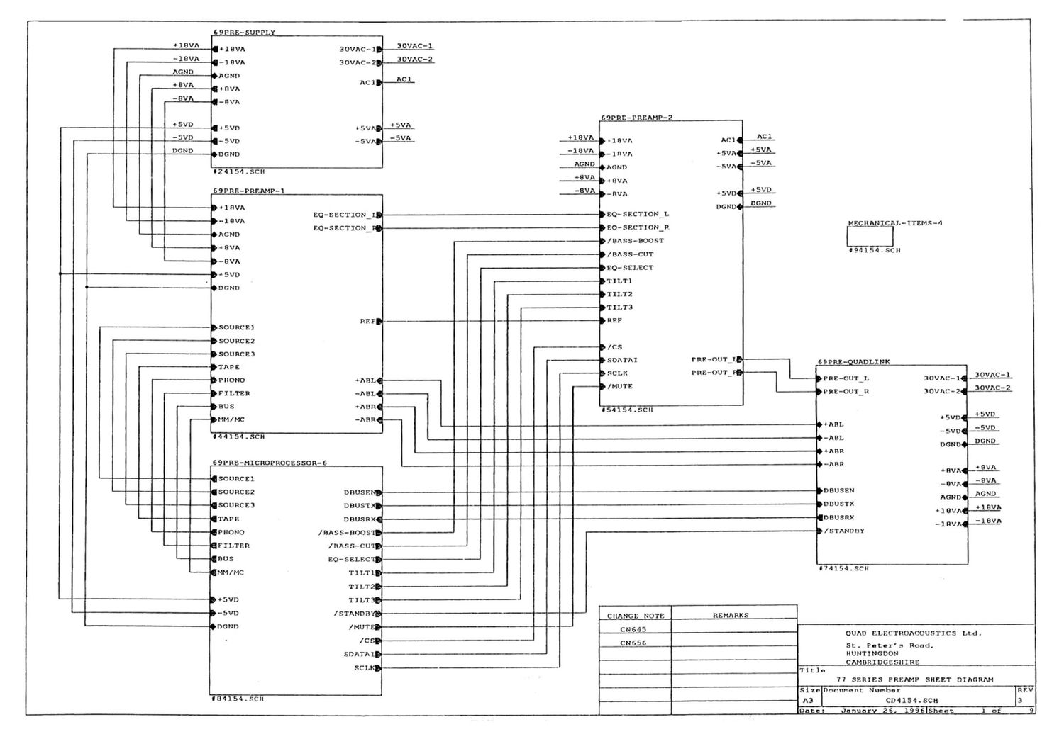 Quad 77 Schematic