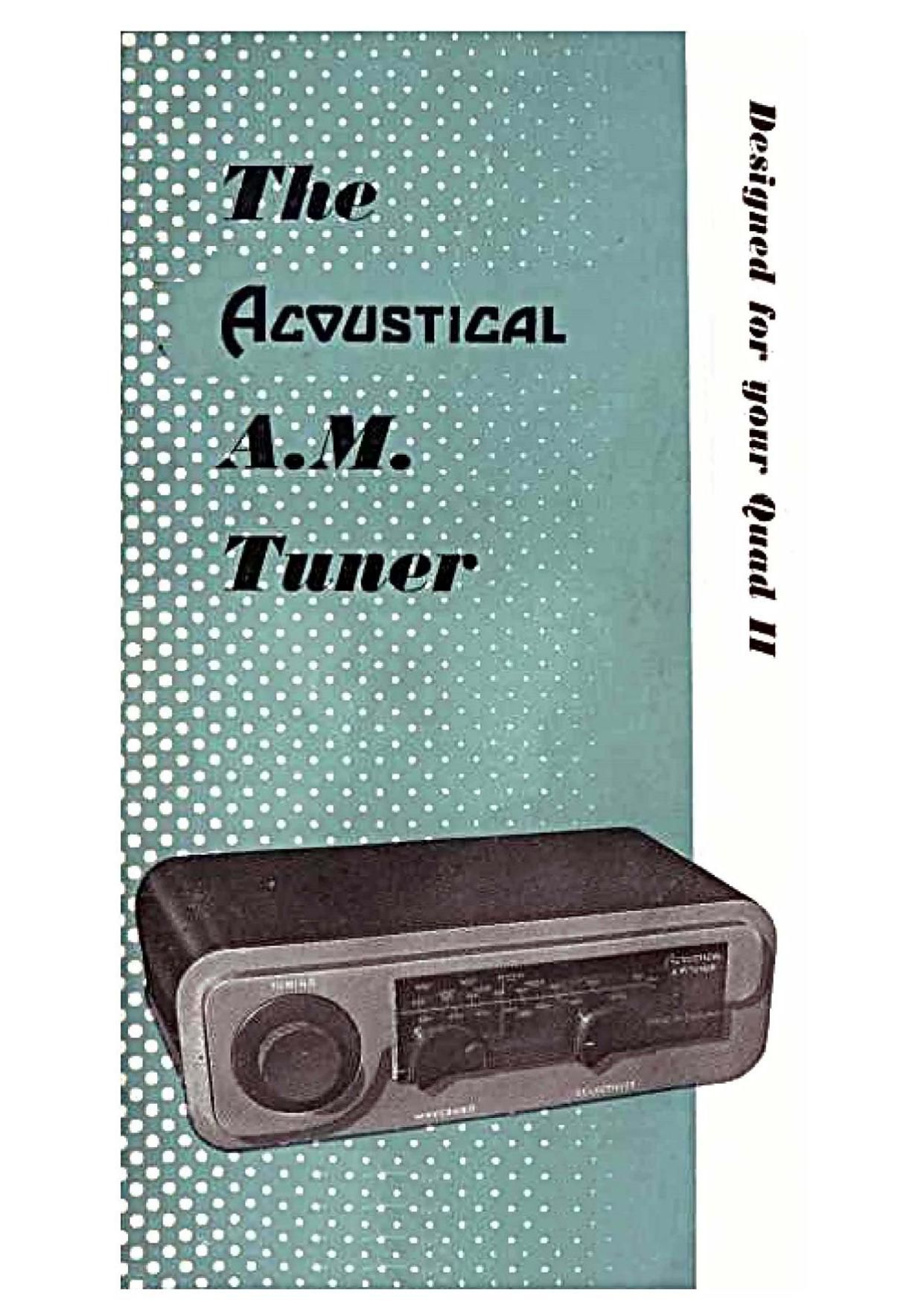 Quad AM 1 Brochure