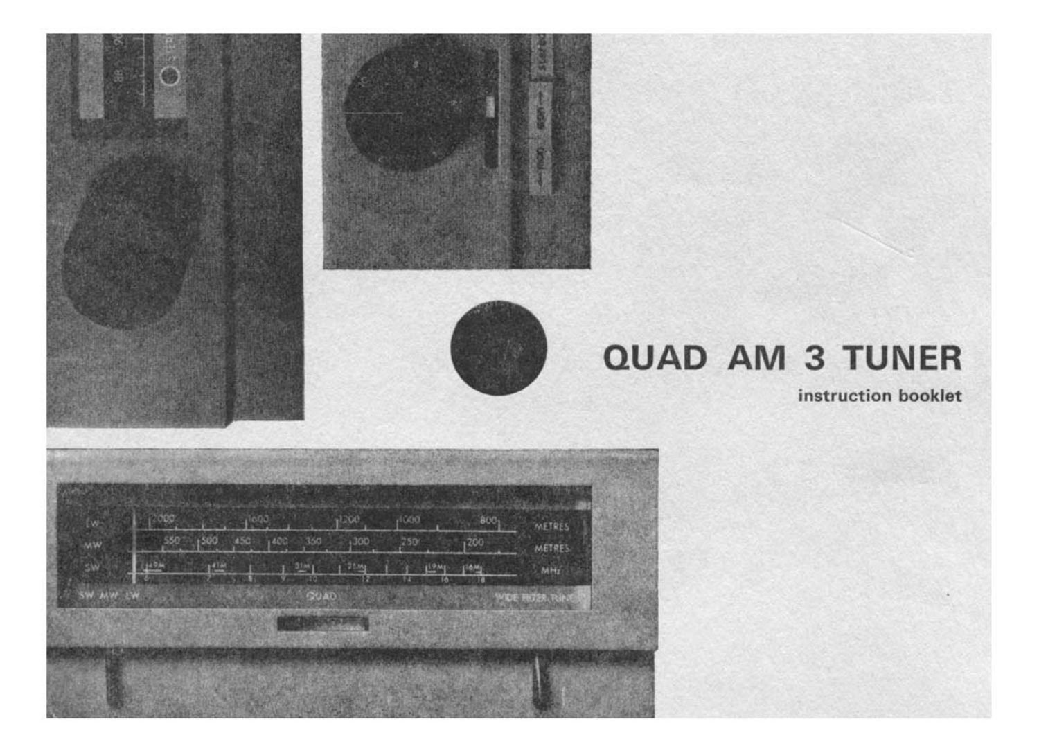 Quad AM3 Owners Manual