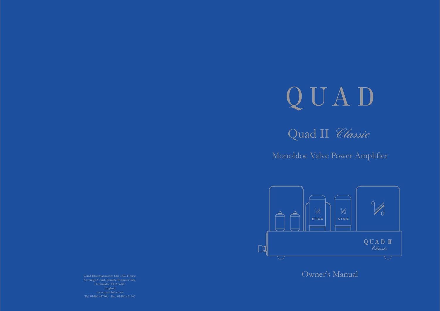 Quad II Classic Owners Manual