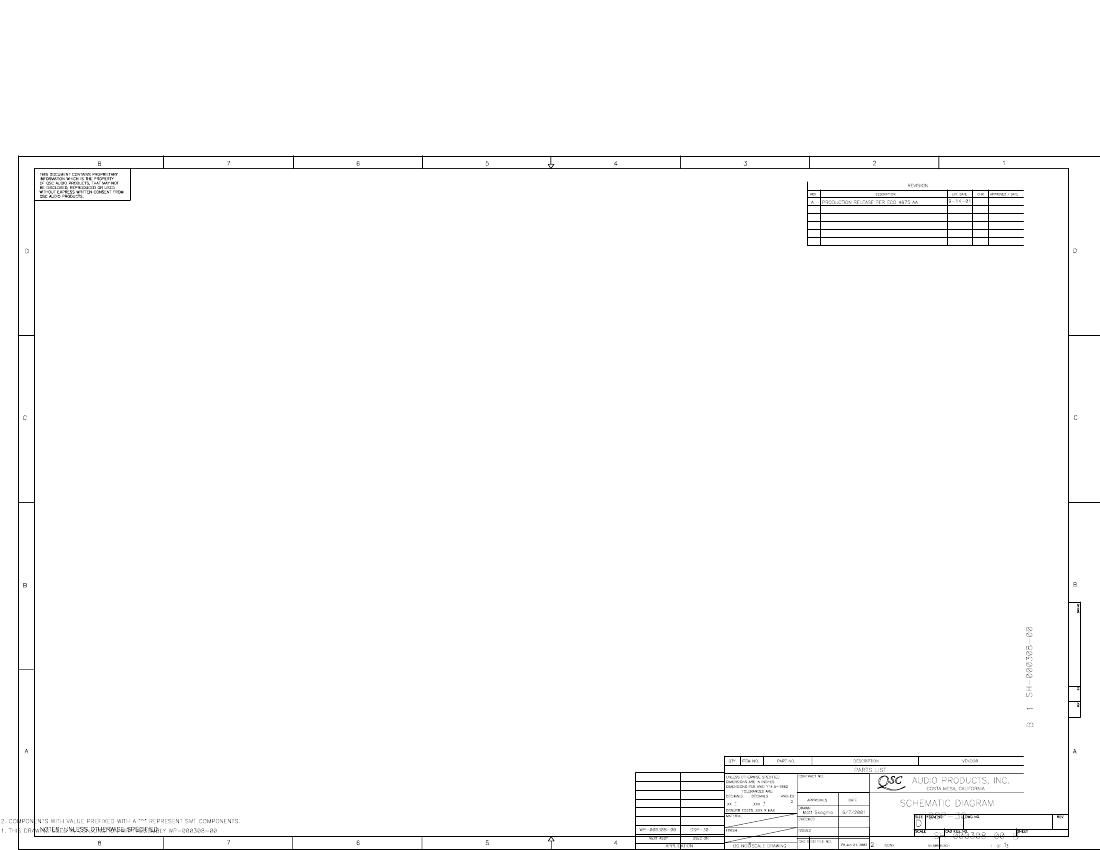 QSC DSP 30 Schematics