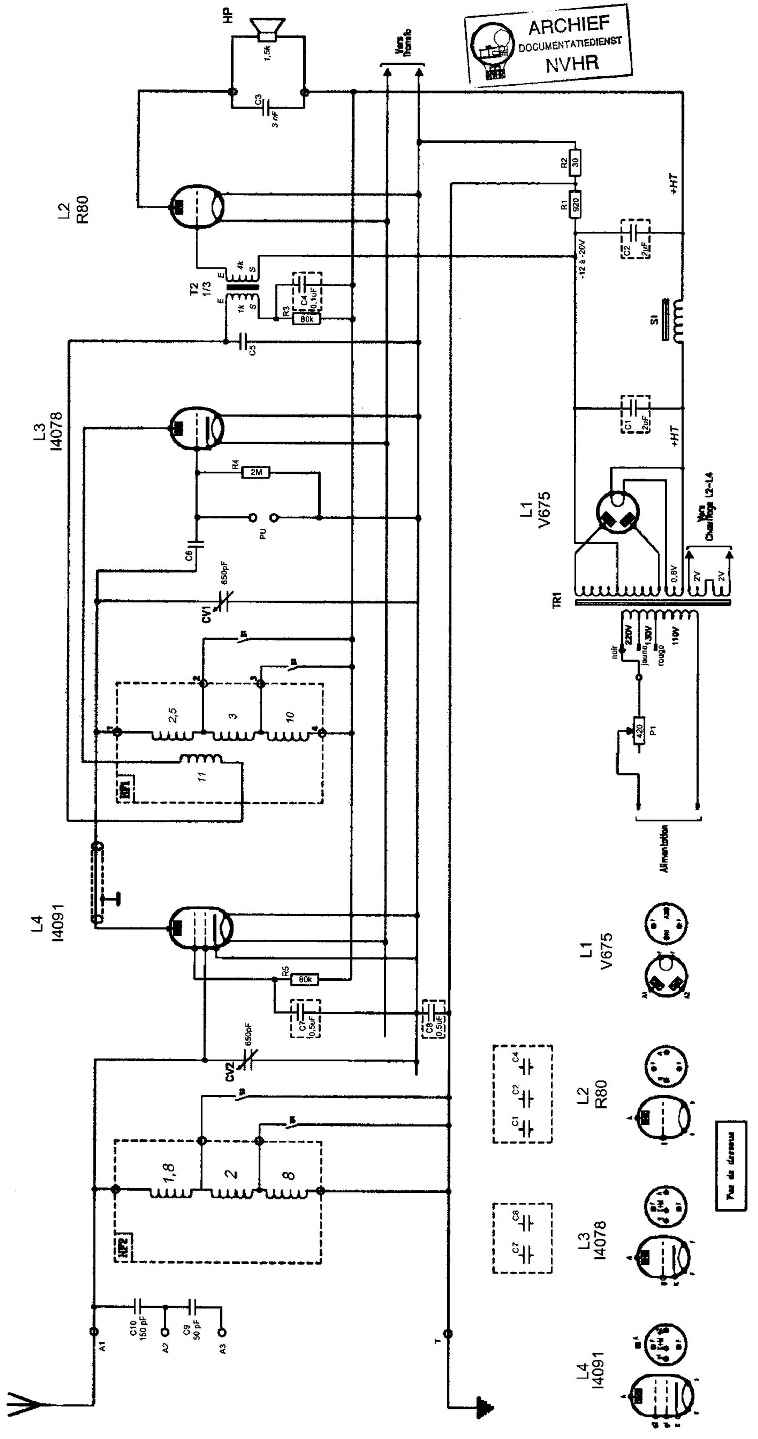 Radiola 35 Schematic