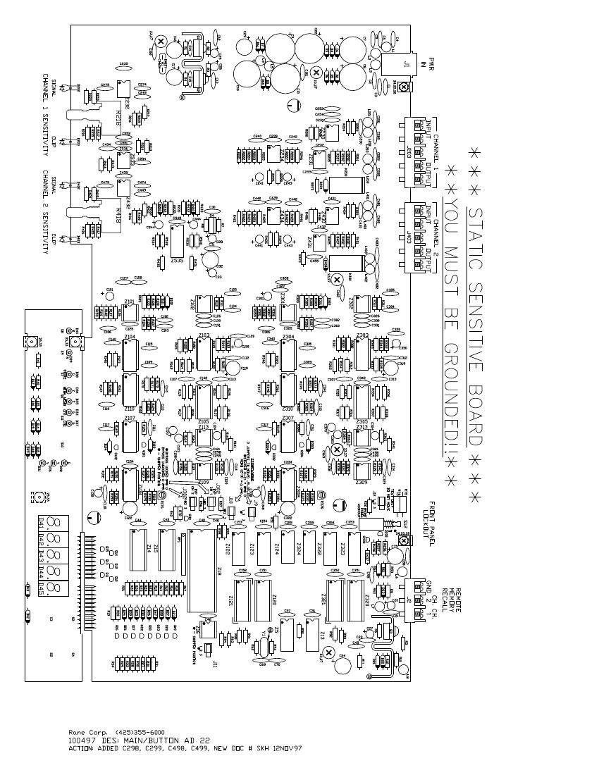 rane AD 22 Delay Schematics