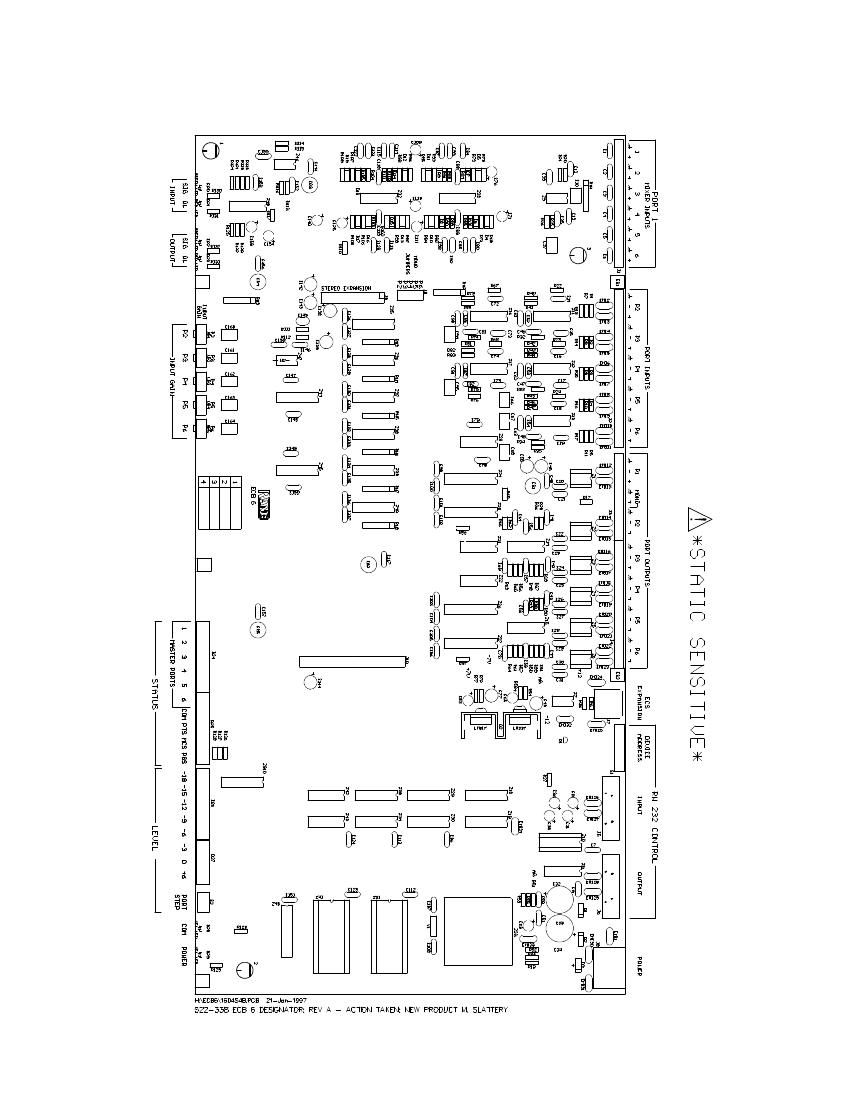 rane ECB 6 Conference System Schematics