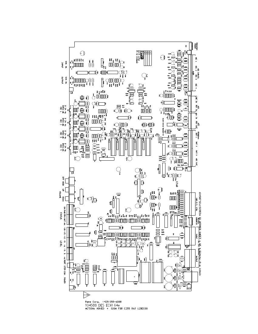 rane ECM 64e Conference System Schematics