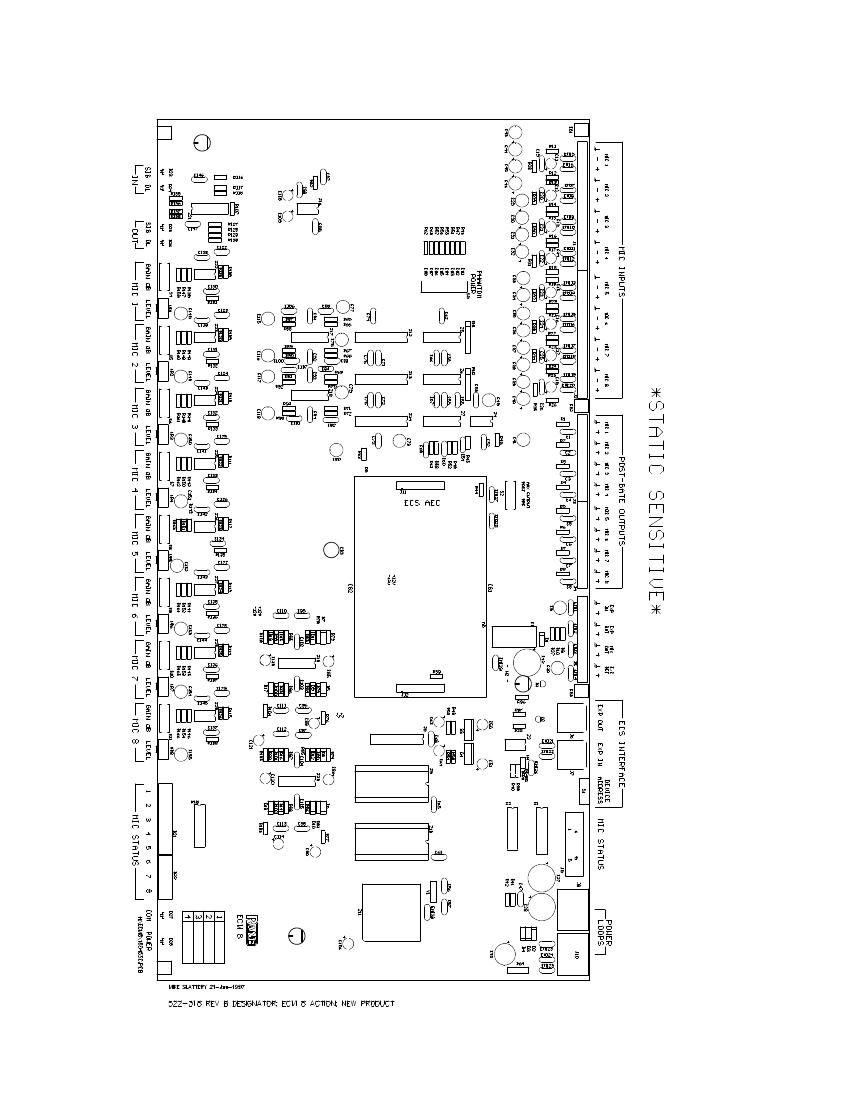 rane ECM 8 Conference System Schematics