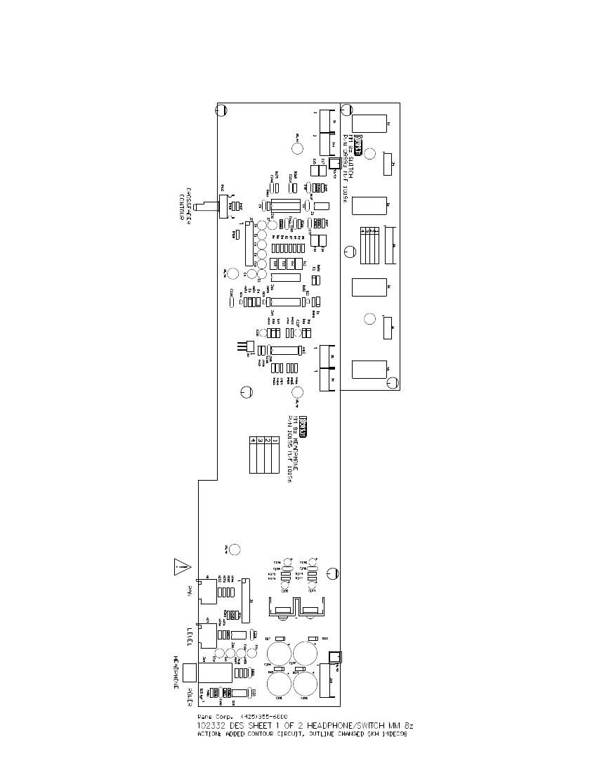 rane MM 8z Mixer Schematics