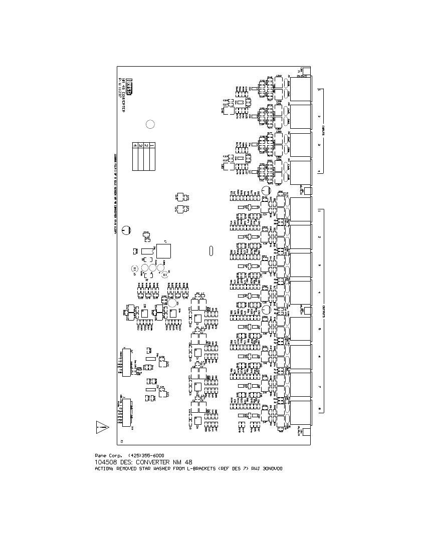 rane NM 48 Network Preamp Schematics