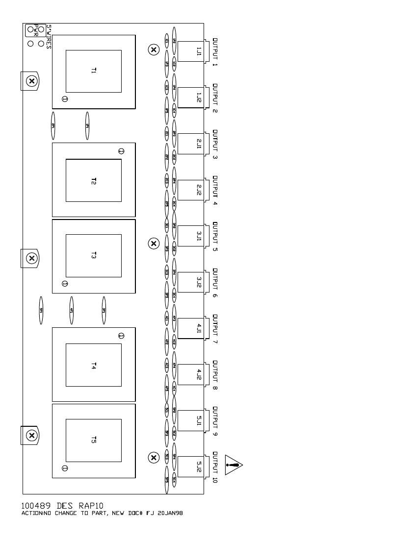 rane RAP 10 Remote Power Supply Schematics