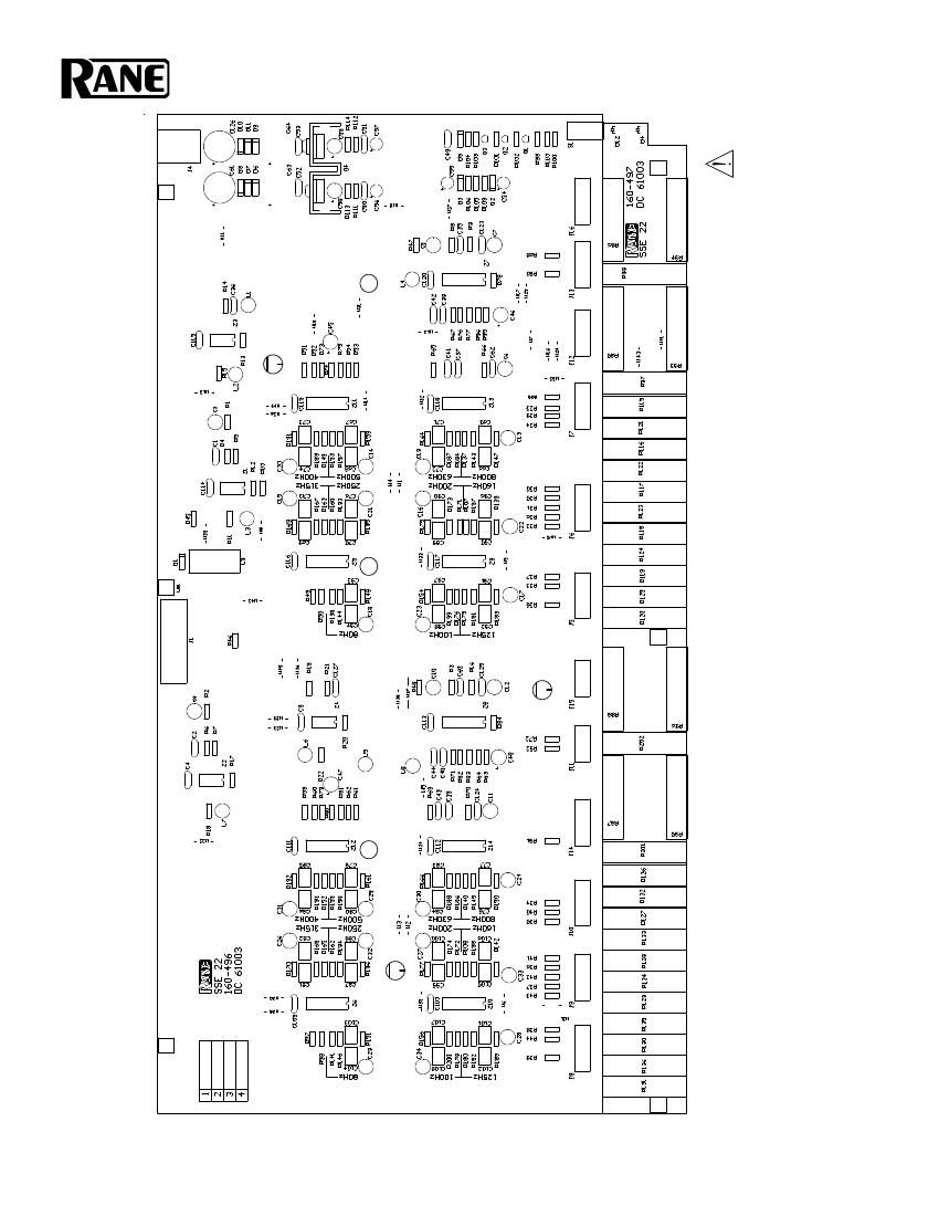 rane SSE 22 Surround Sound EQ Schematics