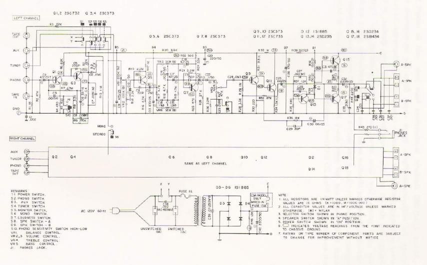 realistic sa 500 schematic
