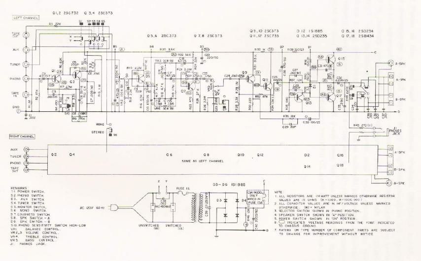 realistic sa 500 schematic