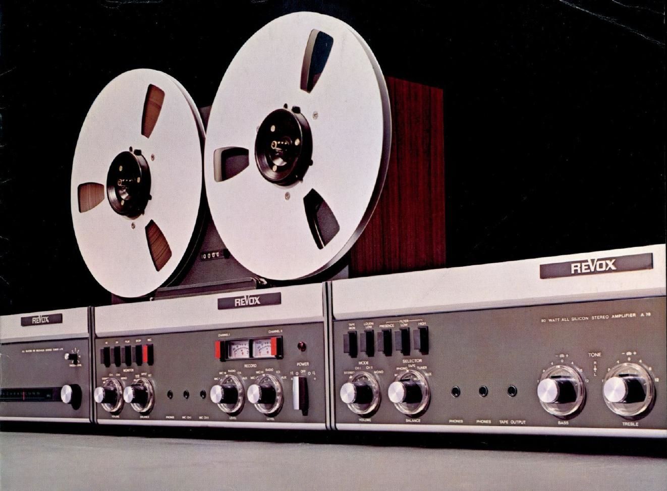 revox A76 A77 A78 brochure