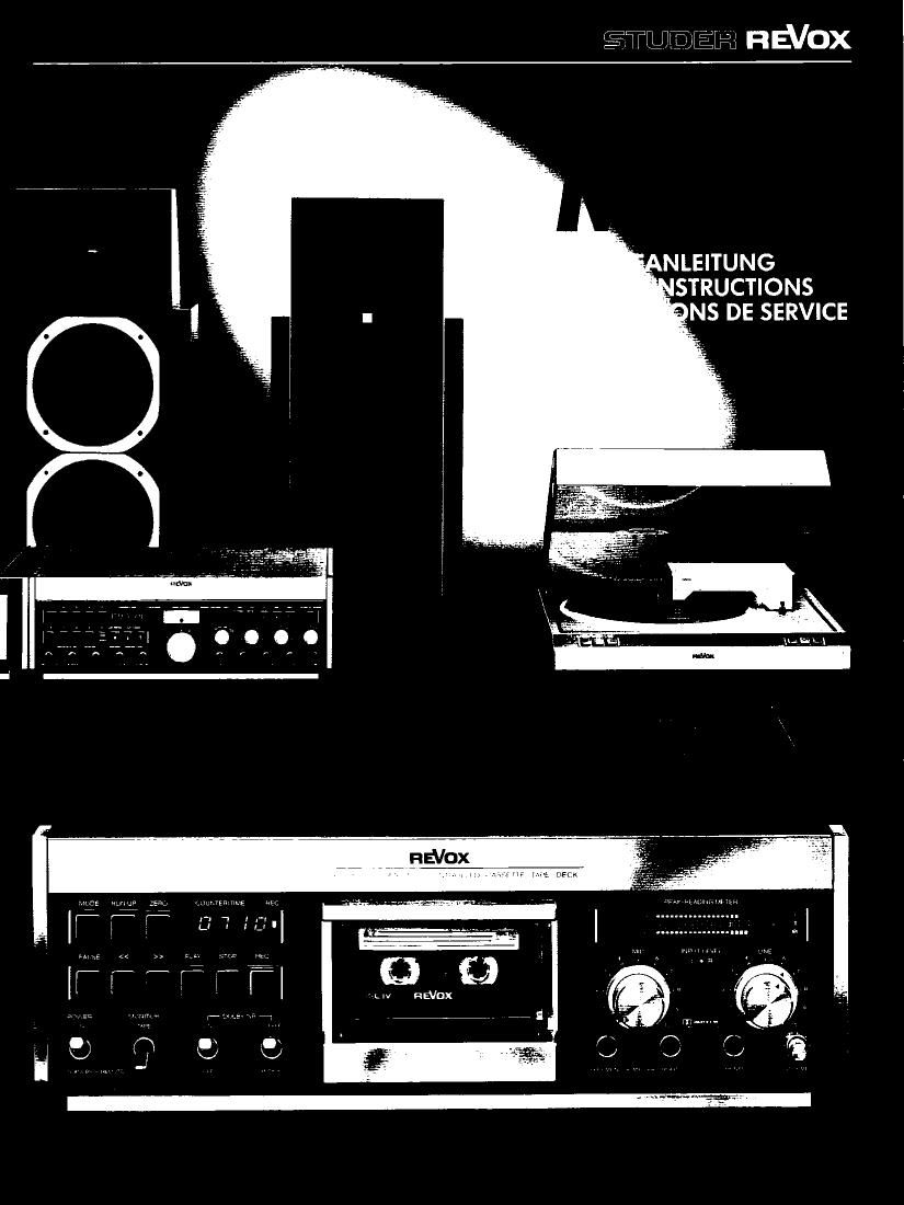 Revox B 710 Mk2 Service Manual