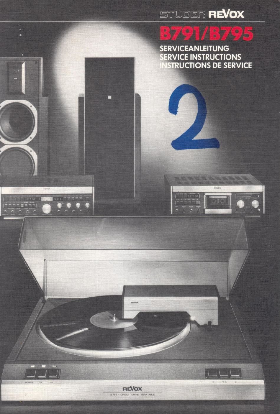 revox B791 service manual 2