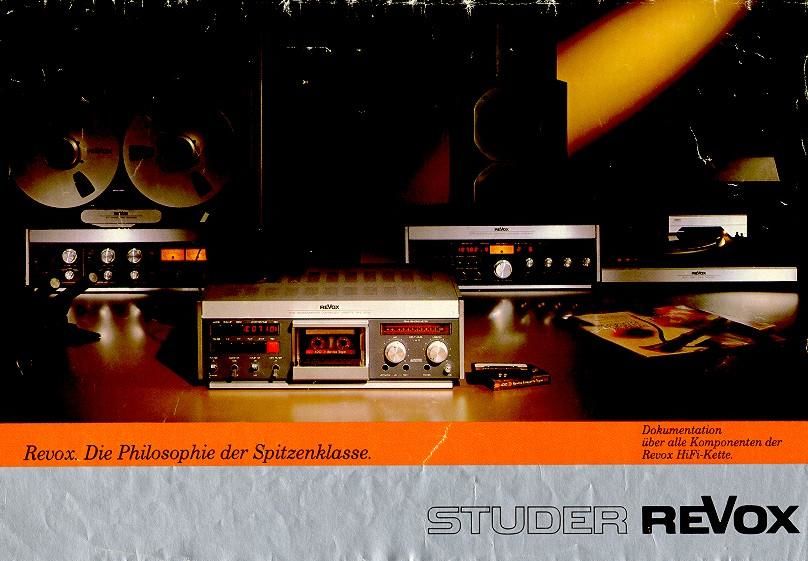 Revox Catalogue 1981