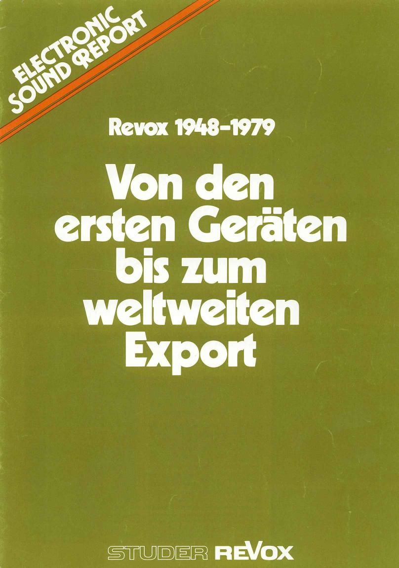 Revox History Article