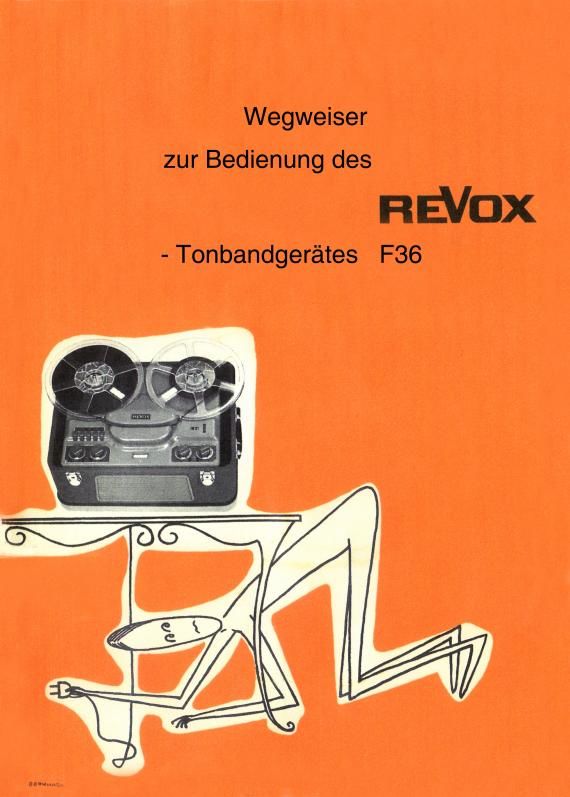 Revox F 36 Owners Manual