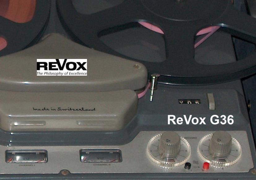 Revox G 36 Owners Manual