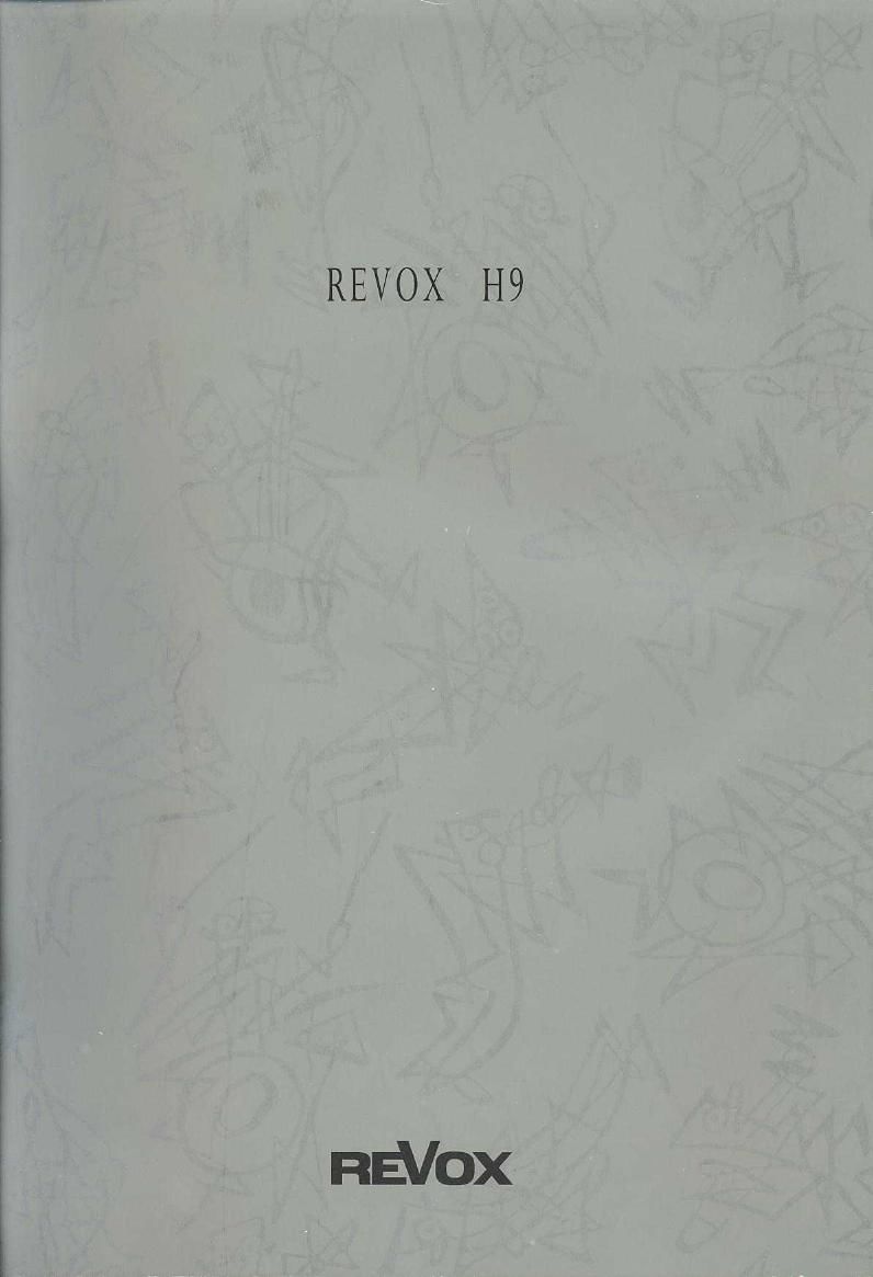 Revox H 9 Owners Manual