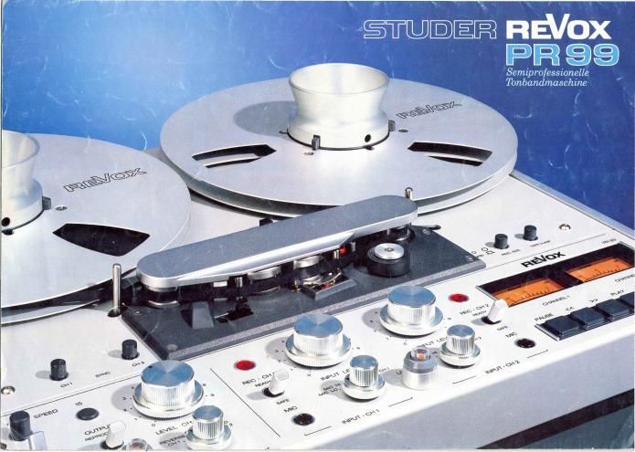 Revox PR 99 Brochure