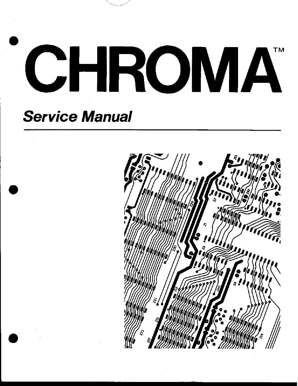 rhodes chroma service manual