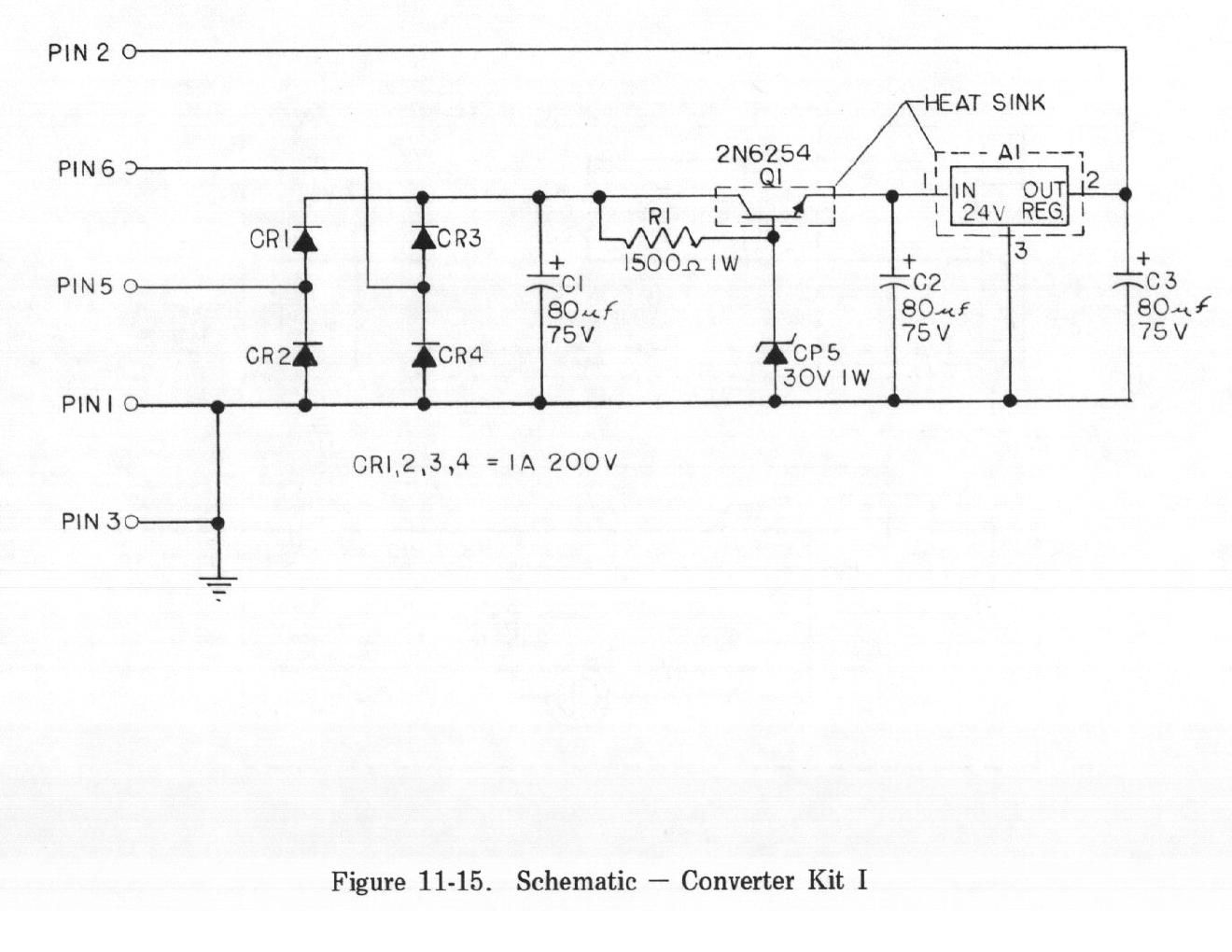 rhodes power supply converter kit 1 schematic