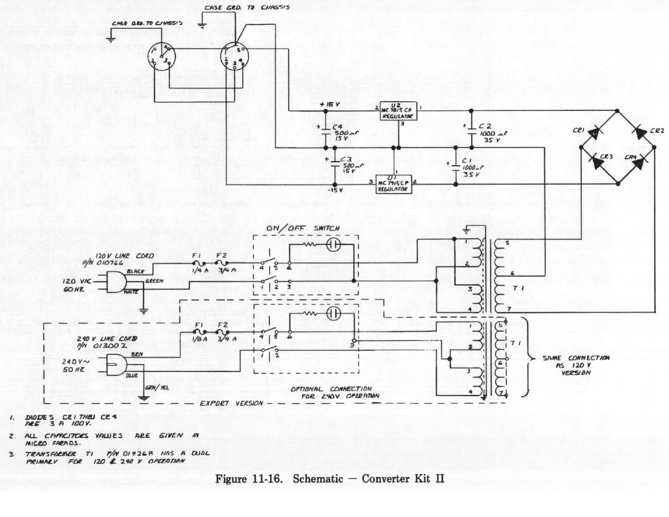 rhodes power supply converter kit 2 schematic