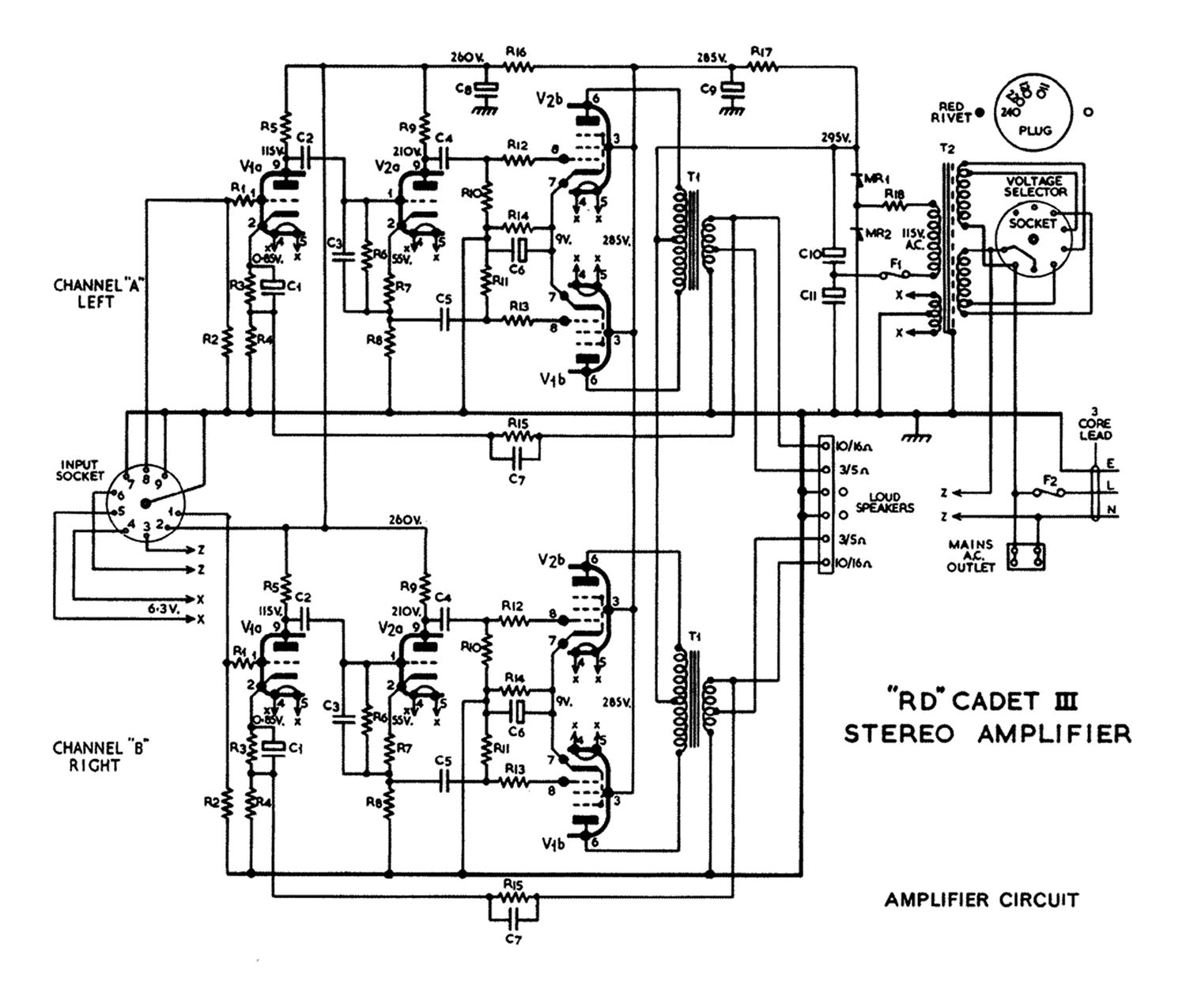 rogers cadet iii schematic