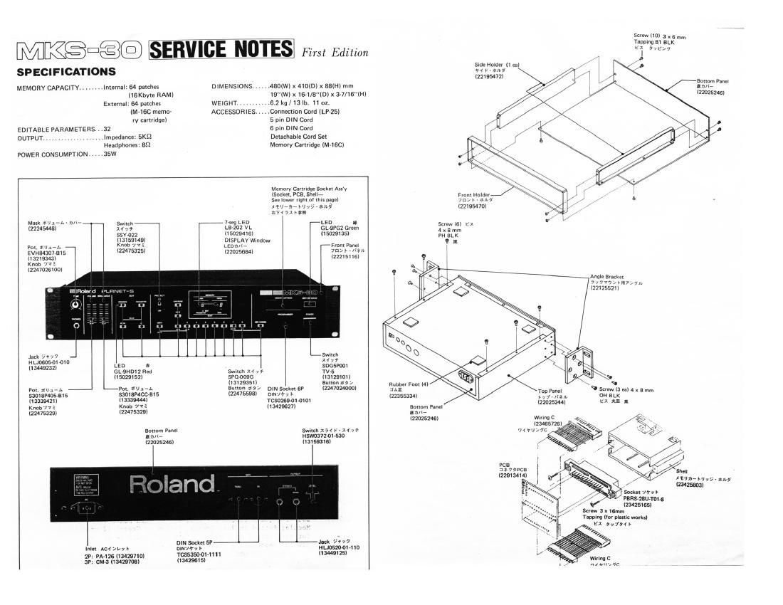 ROLAND MKS 30