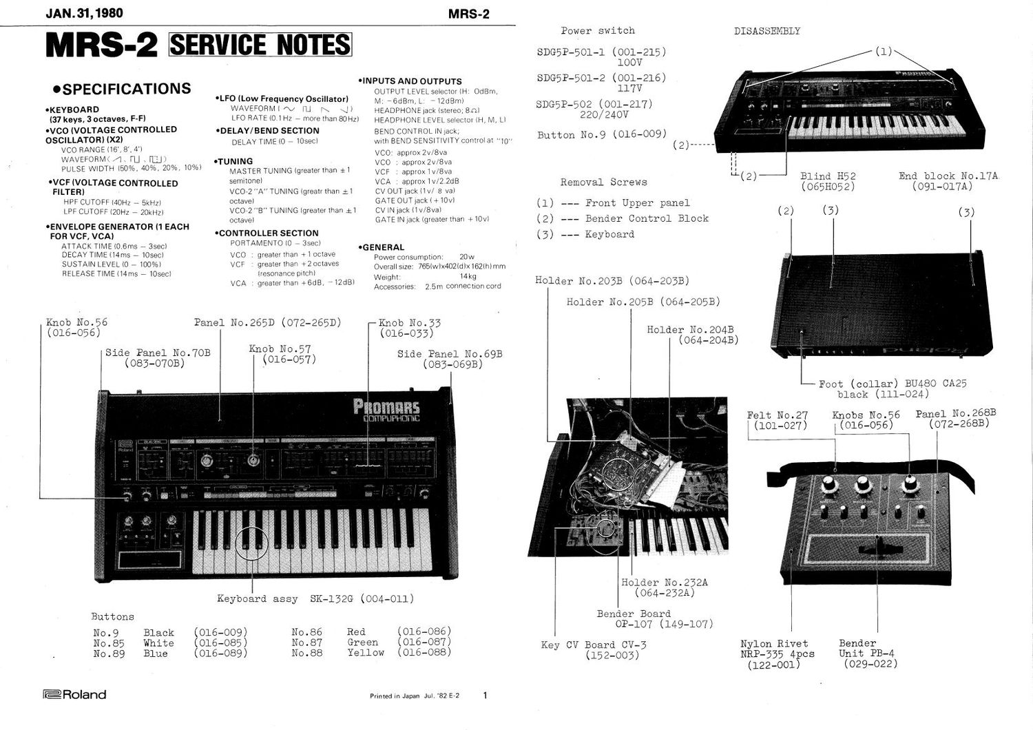 ROLAND MRS 2