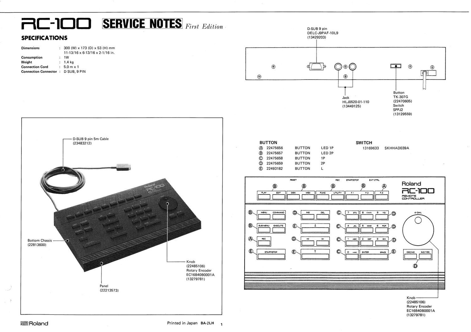 ROLAND RC 100