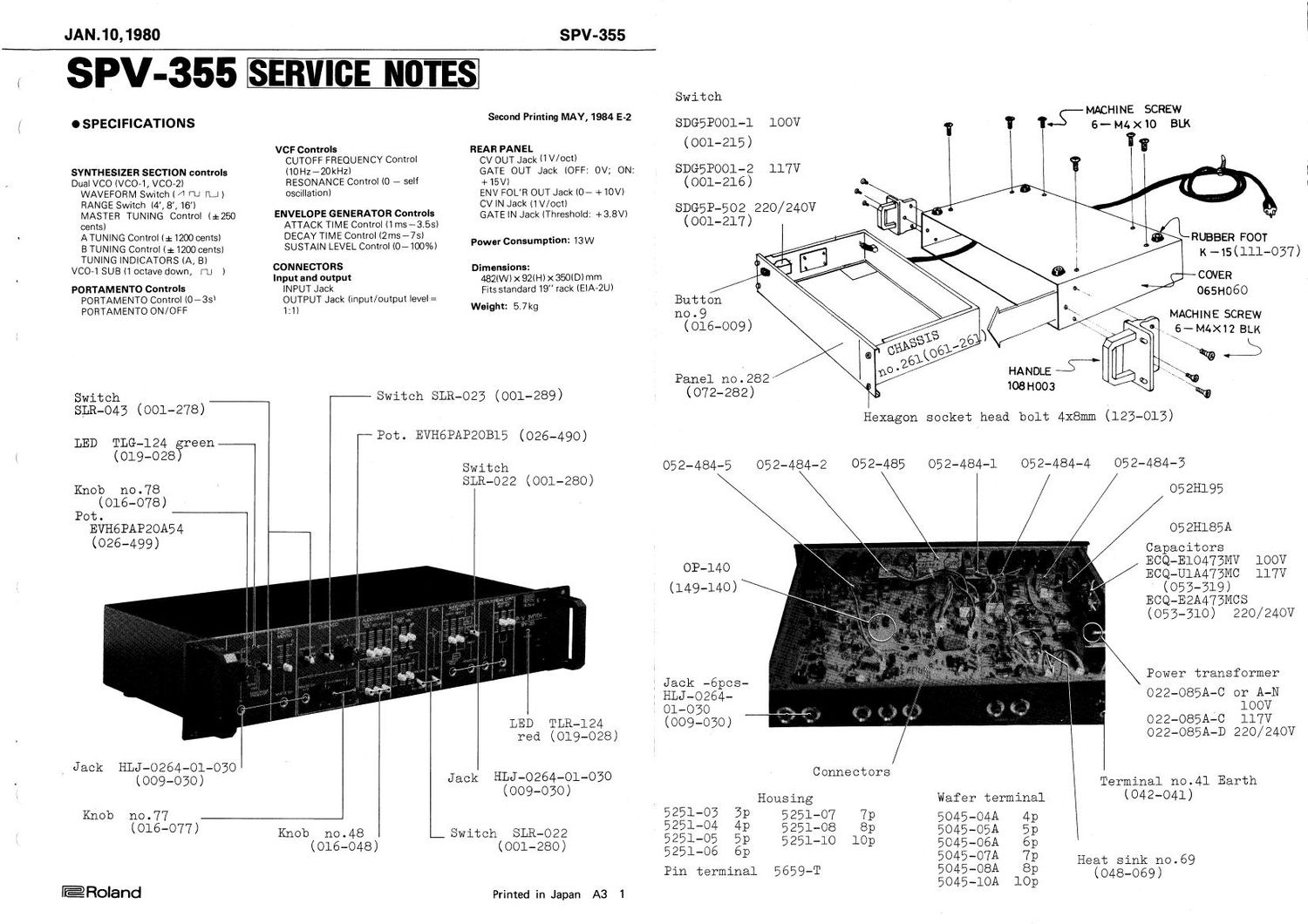 ROLAND SPV 355