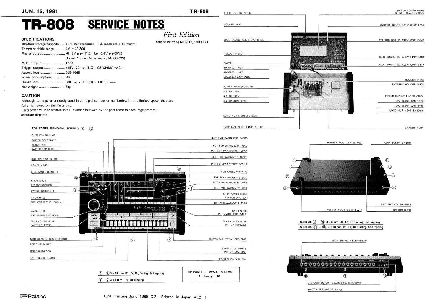 ROLAND TR 808