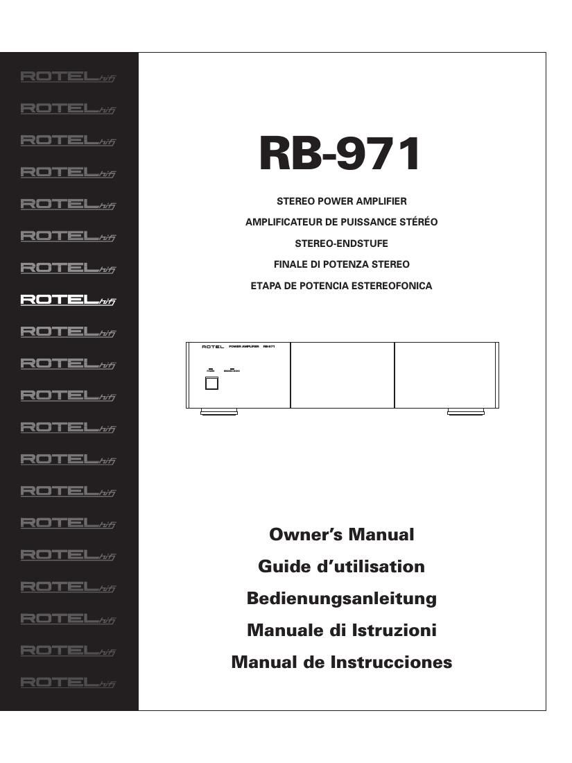 Rotel RB 971 OM