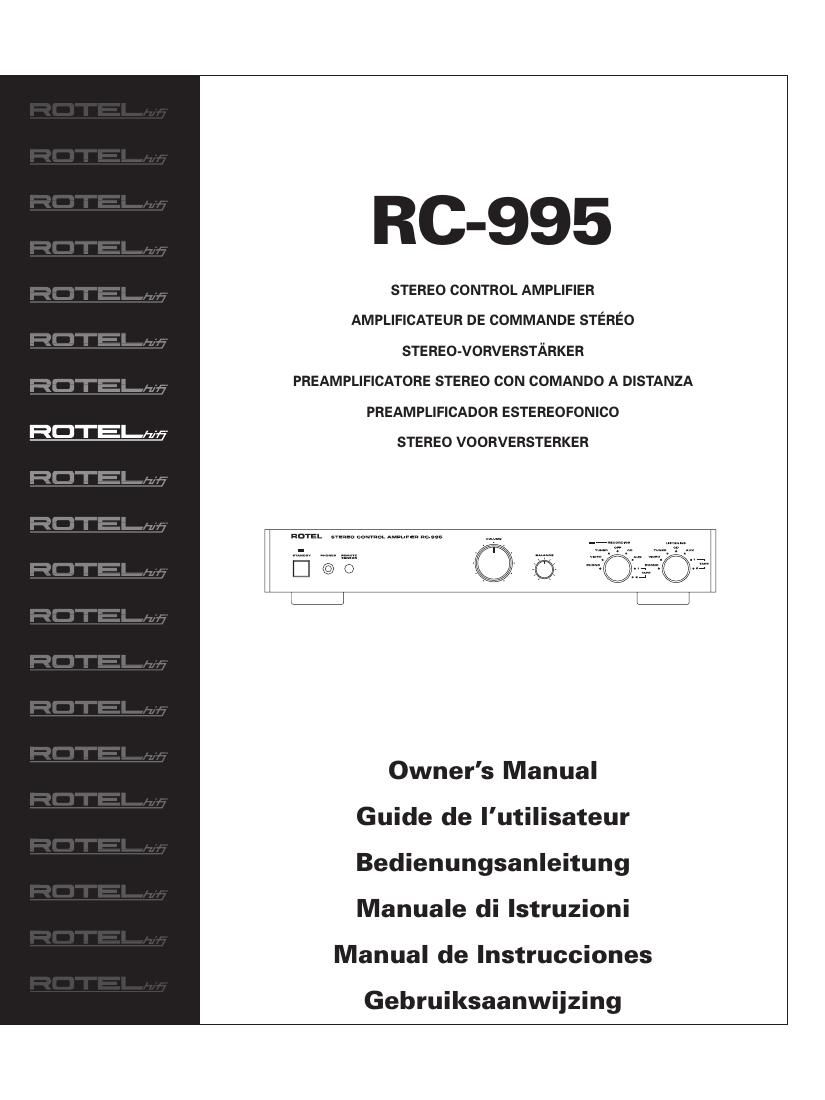 Rotel RC 995 OM