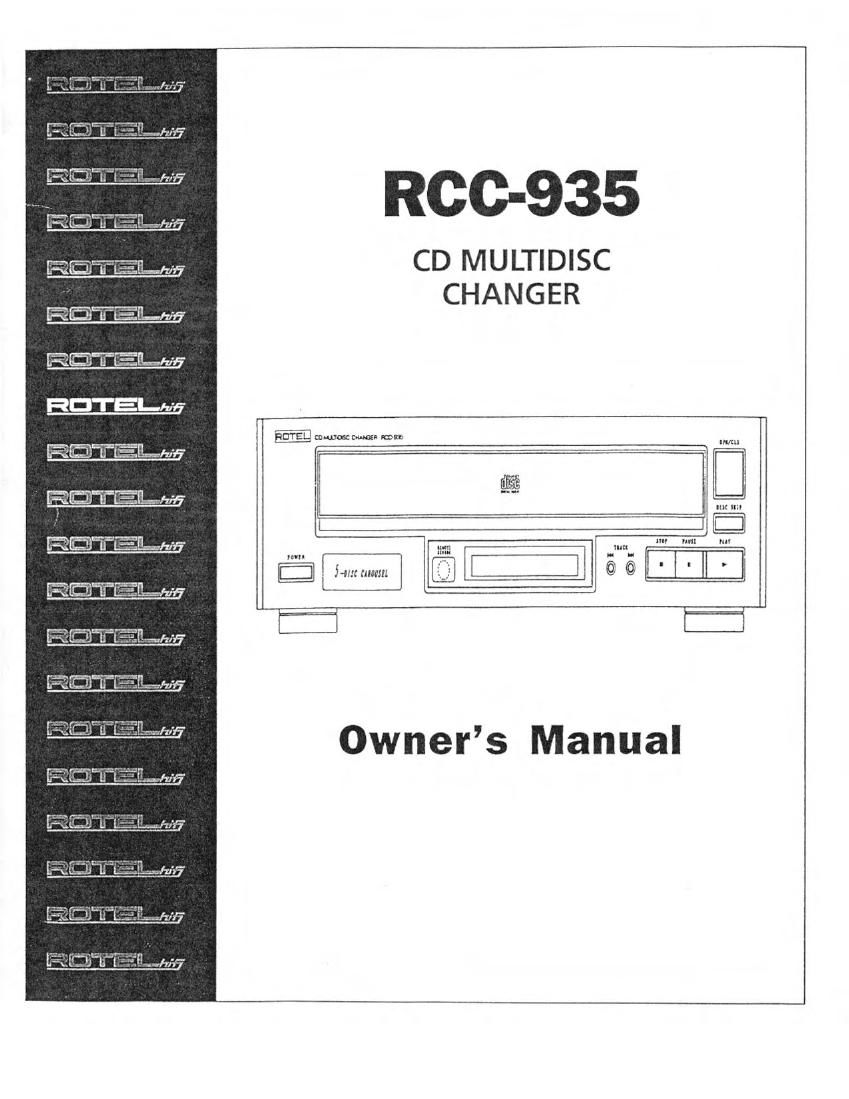 Rotel RCC 935 OM