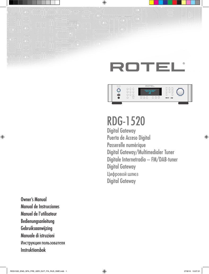 Rotel RDG 1520 OM