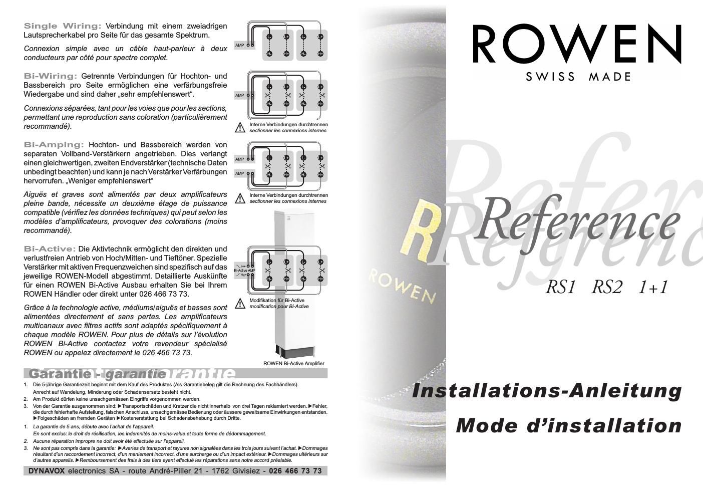 rowen reference brochure