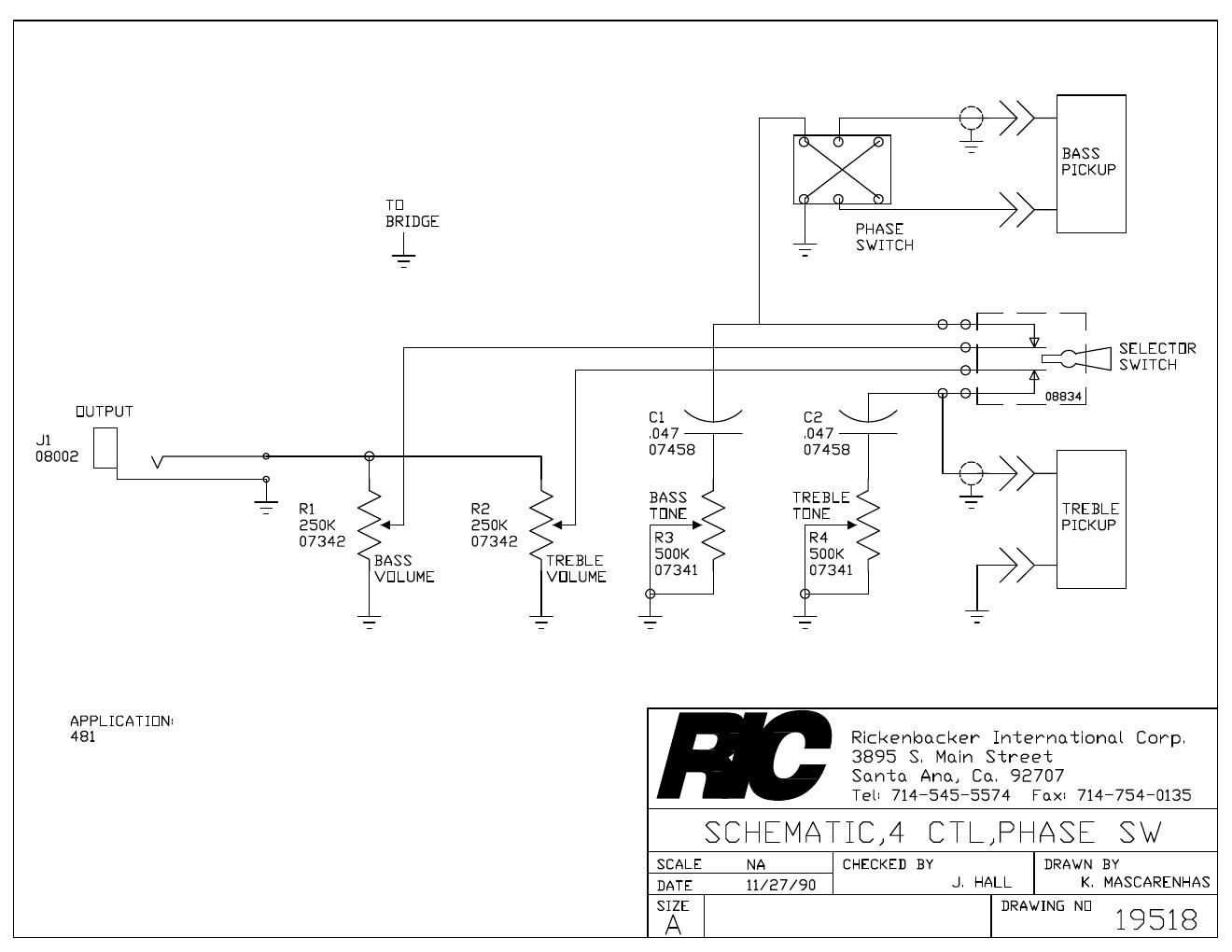 rickenbacker 481 guitar wiring diagram